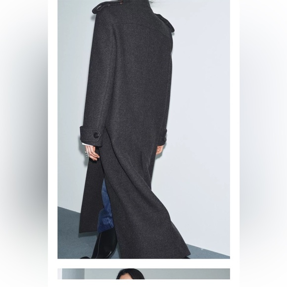 ZARA LONG WOOL COAT ZW COLLECTION LIMITED EDITION - Picture 2 of 15